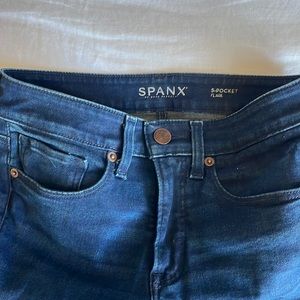Flared Spanx jeans in size 26. Like new.